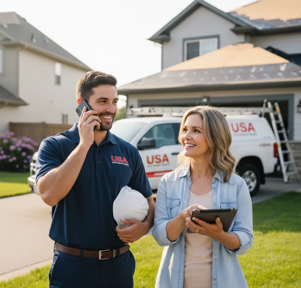 USA Roof Repair Experts customer support in Cranston